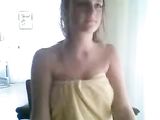 Hot Young Woman Inserts Banana in Pussy on Webcam Video