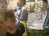 ﻿Hidden camera filmed manager pounding female employee in warehouse